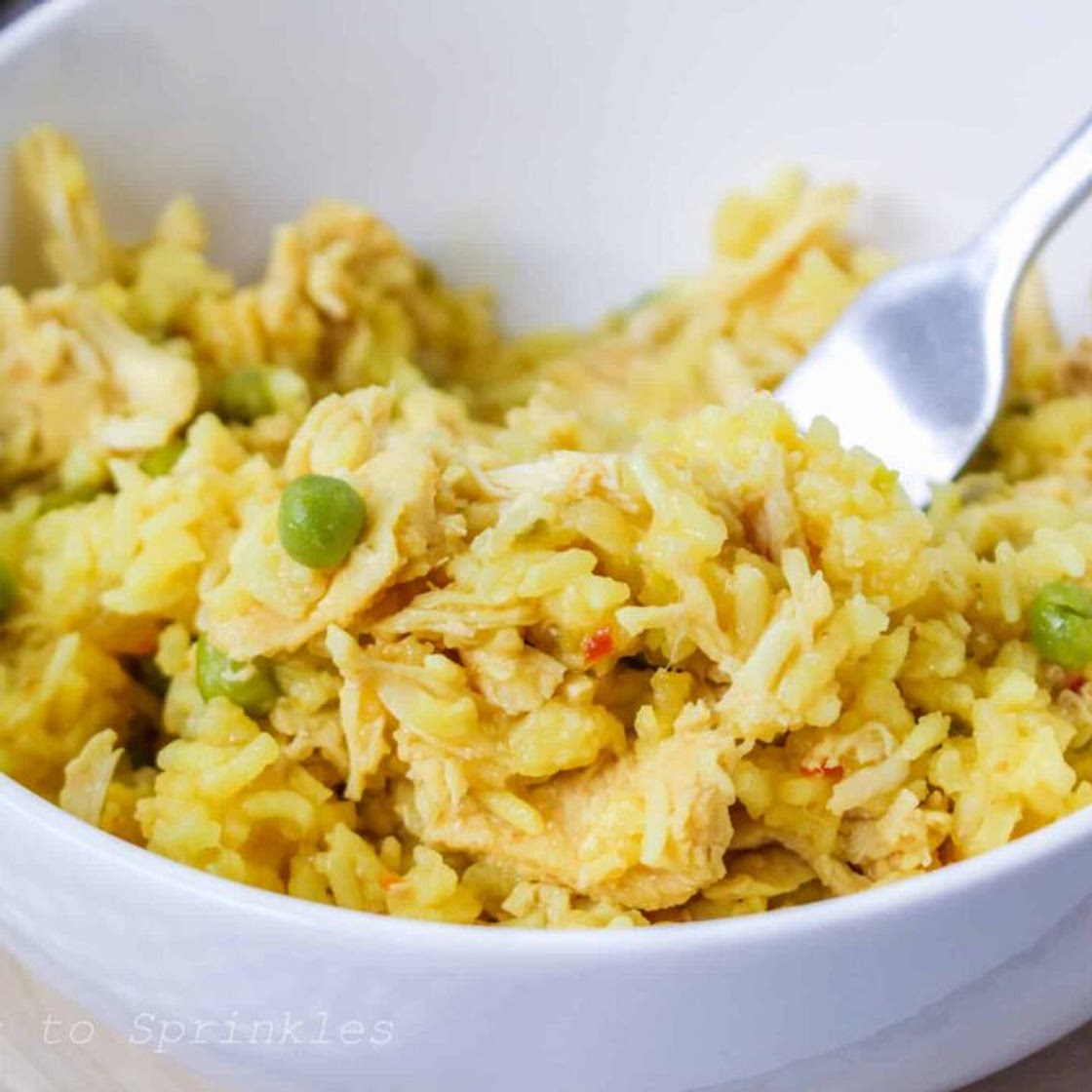 Crockpot Chicken and Yellow Rice