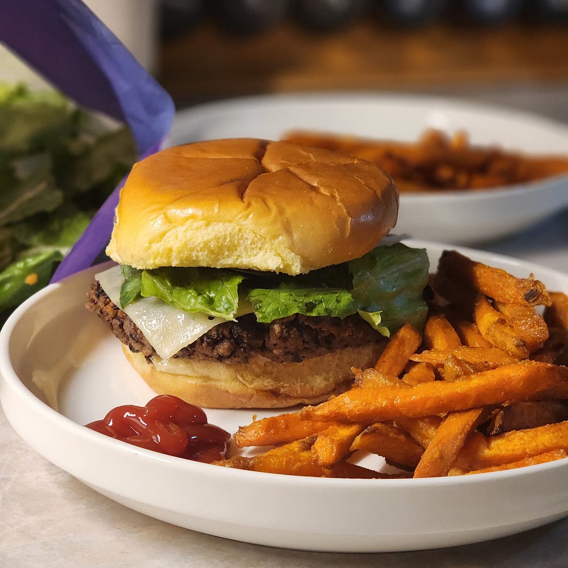 Simple Black Bean Burger