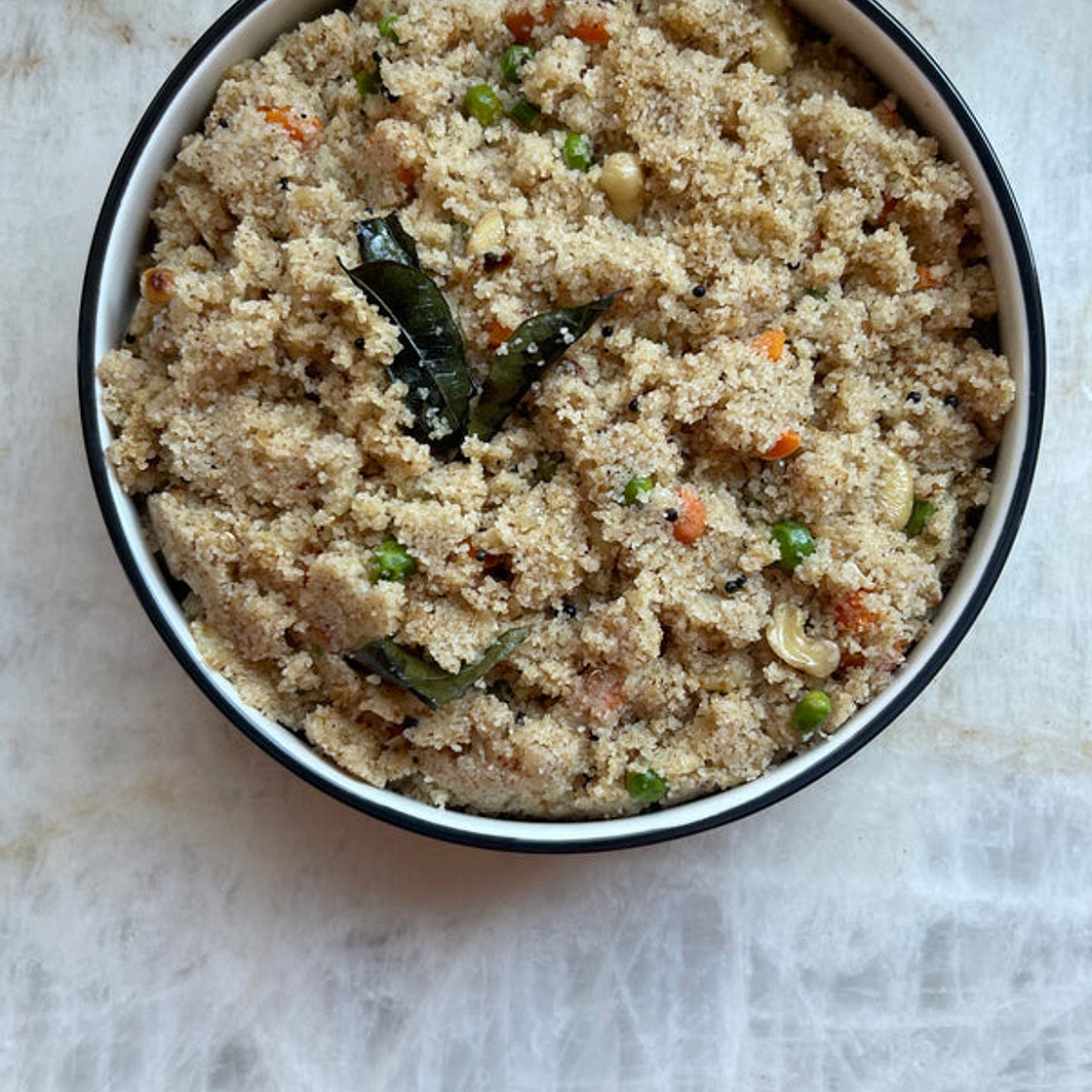 Stovetop: Upma, Savory Cream of Wheat