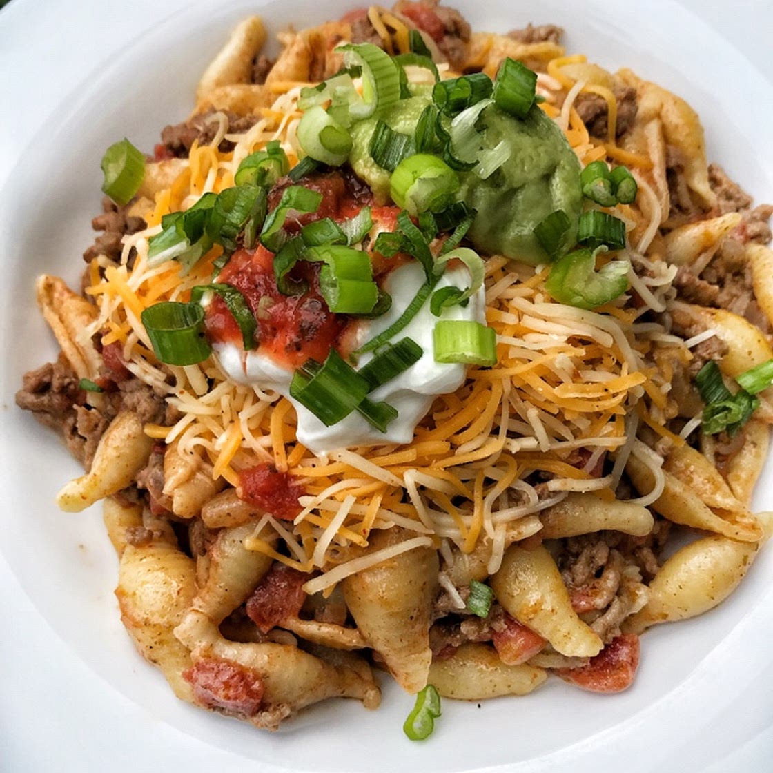 Taco Pasta - The Tipsy Housewife