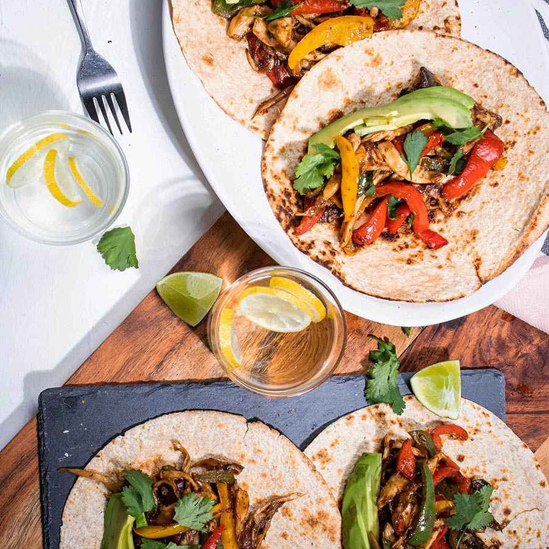 Vegan Fajitas Recipe in under 10 minutes