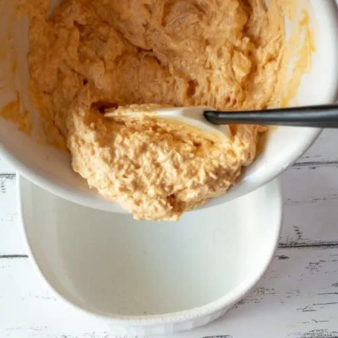 Hot Buffalo Chicken Dip with Homemade Yogurt Ranch Dressing Recipe