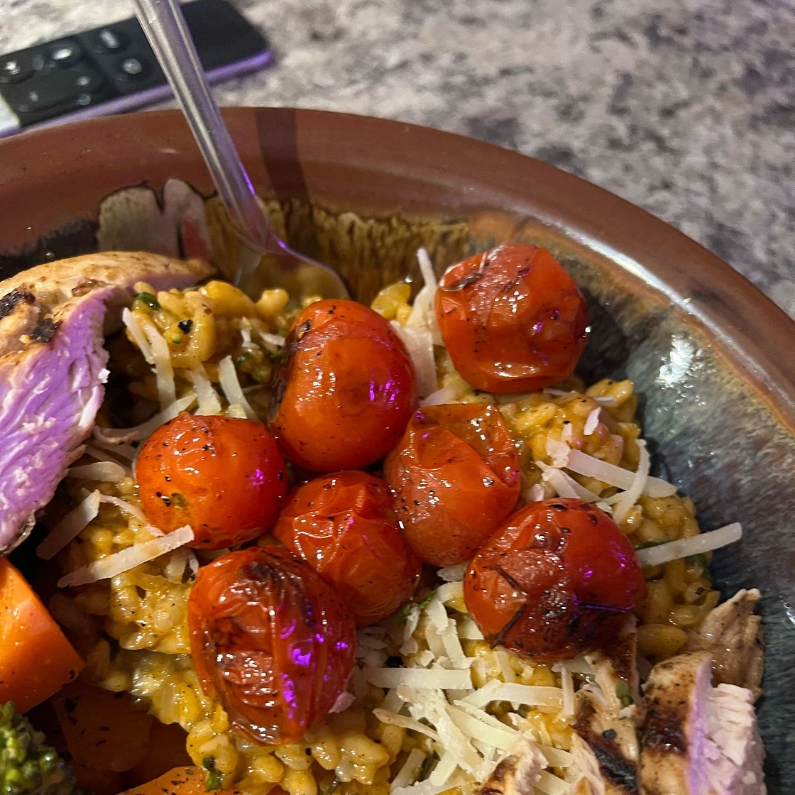 Cherry Tomato Risotto