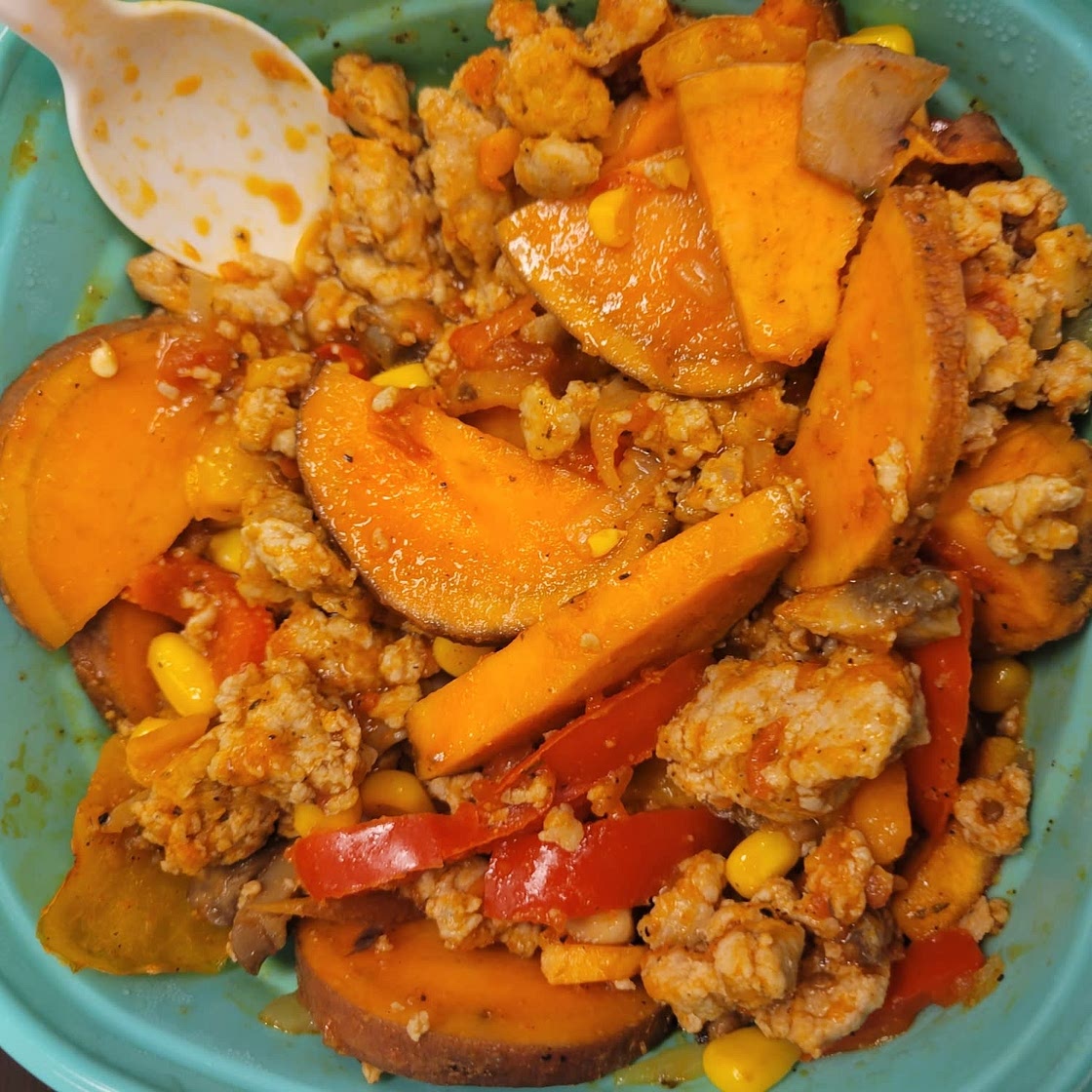 Healthy Ground Chicken Meal Prep Bowl Recipe