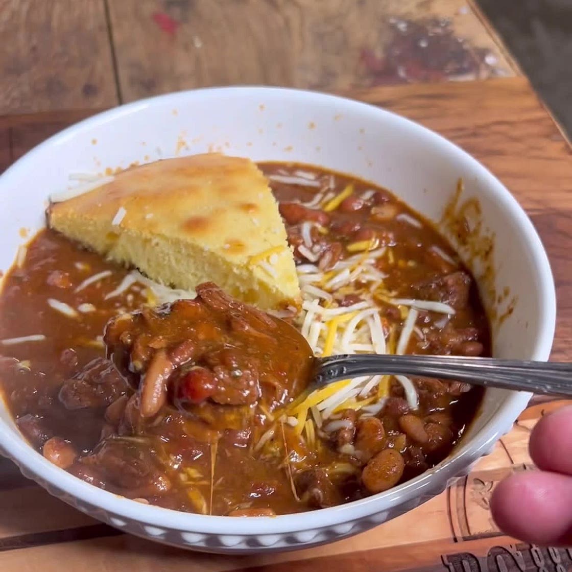 3 Bean Brisket Chili