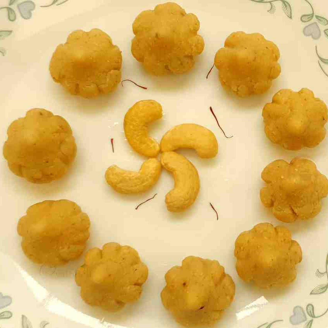 Easy Homemade Kaju Modak