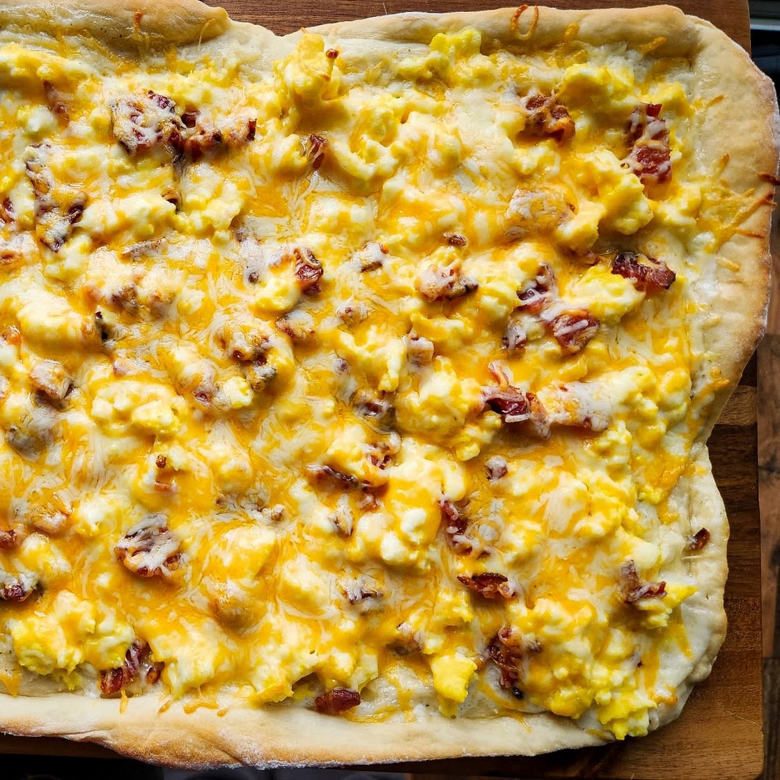 Cracked Out Breakfast Pizza