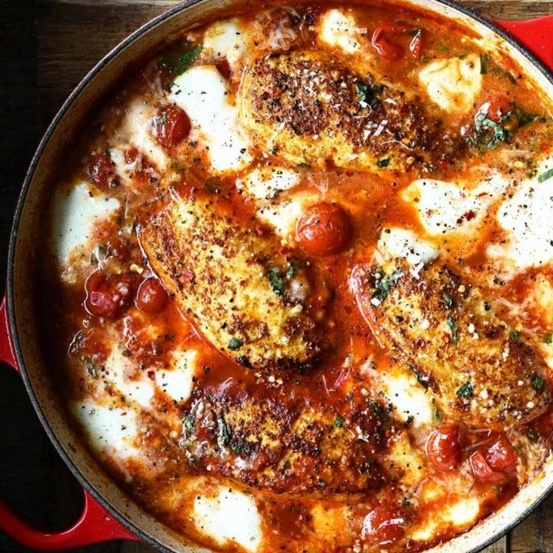 Garlic Tomato Chicken Recipe