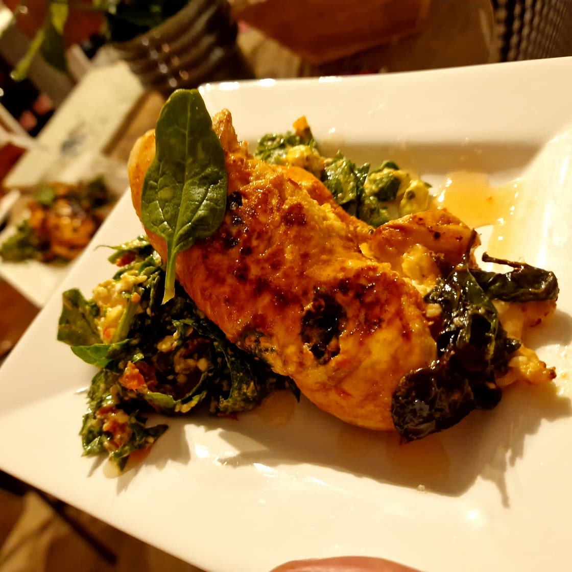 Stuffed Chicken Breast with Feta & Spinach