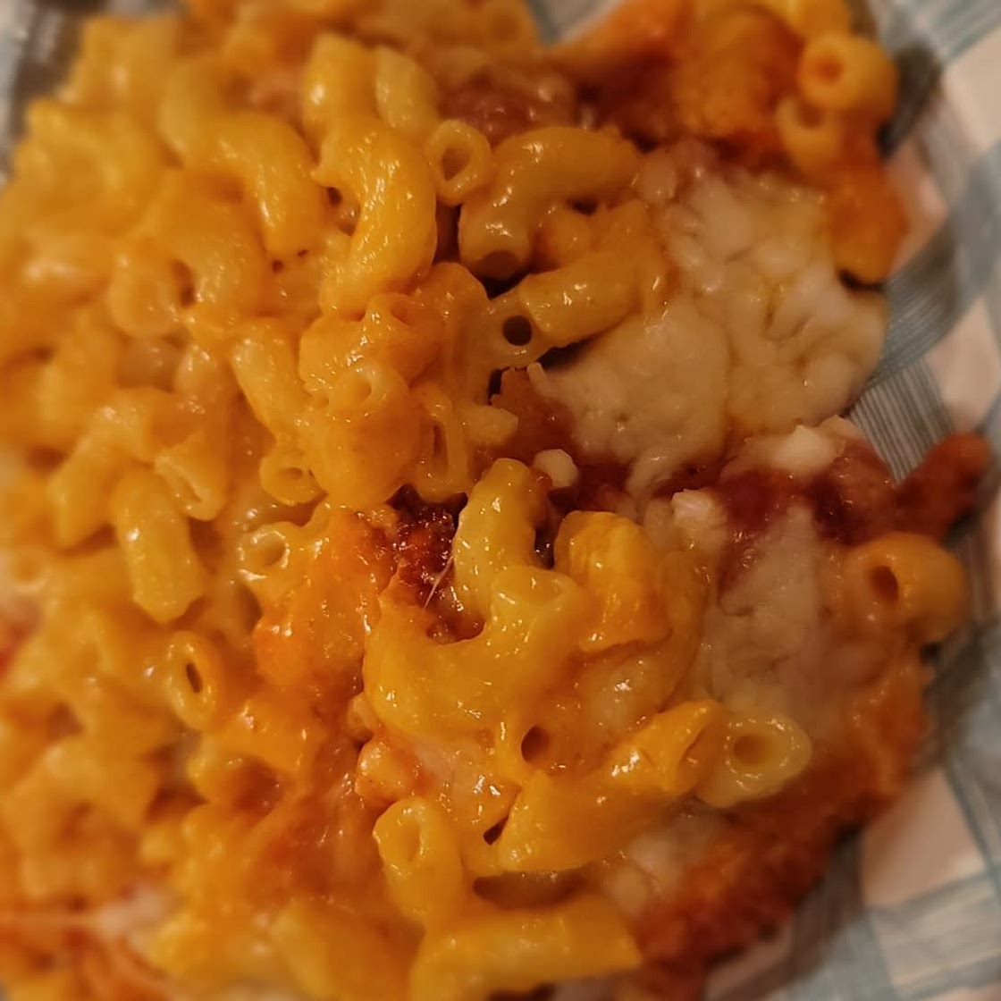 Chicken Parmesan Mac and Cheese