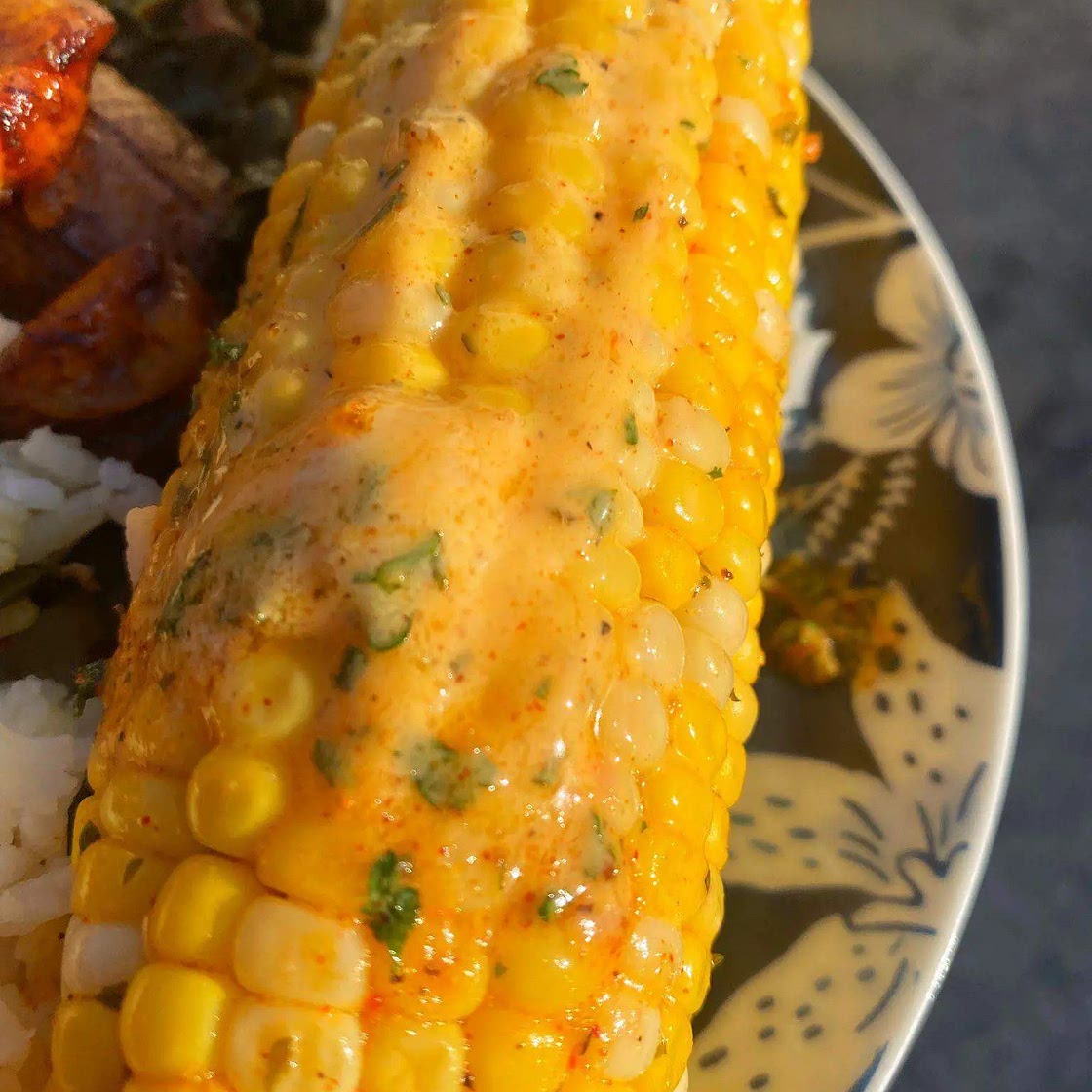 CAJUN CORN ON THE COB | InesKohl Kitchen