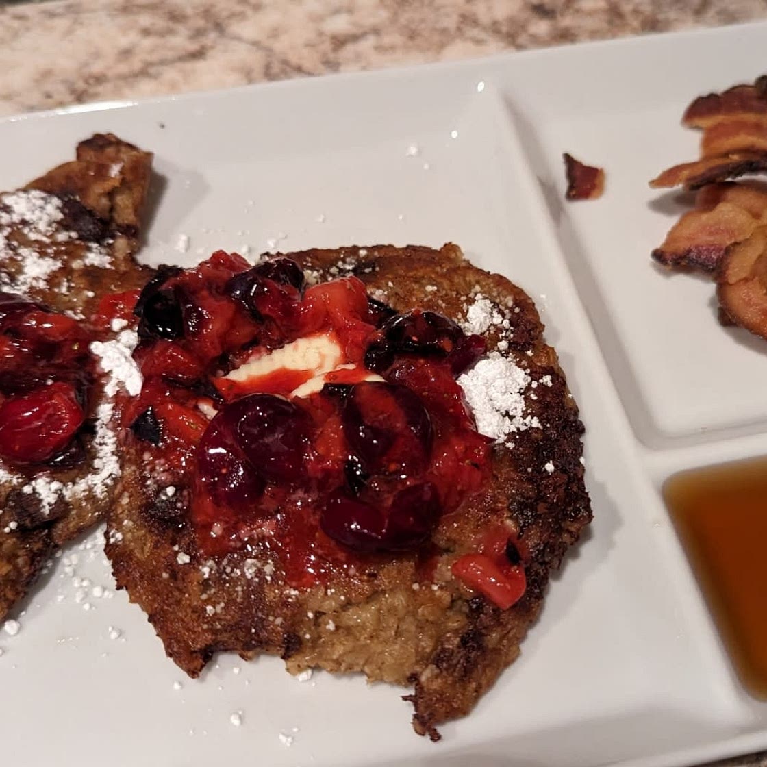 Vegan Banana-Oat Pancakes