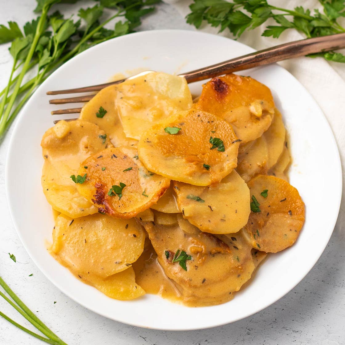 Vegan Scalloped Potatoes