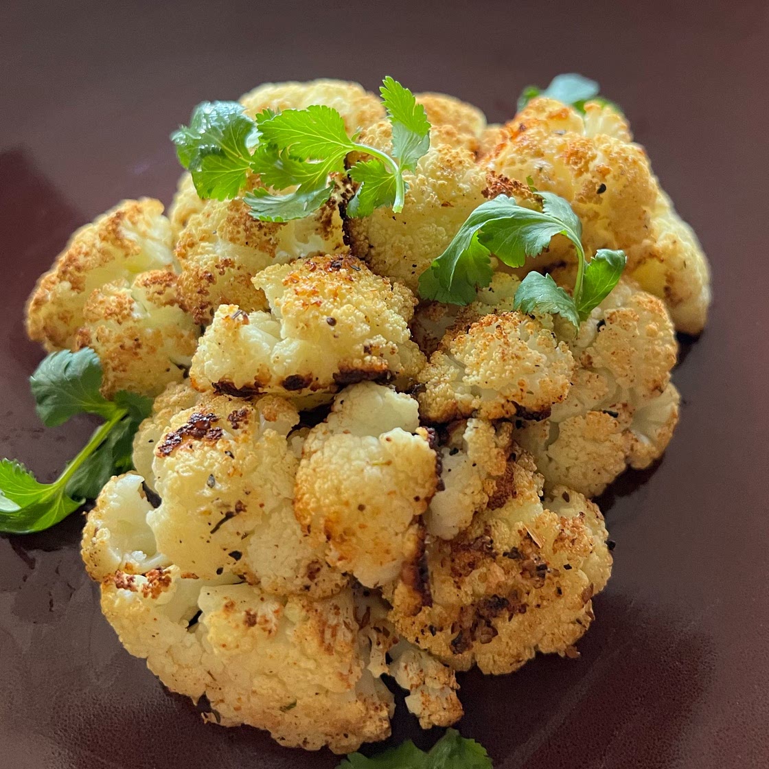 ROASTED GARLIC CAULIFLOWER