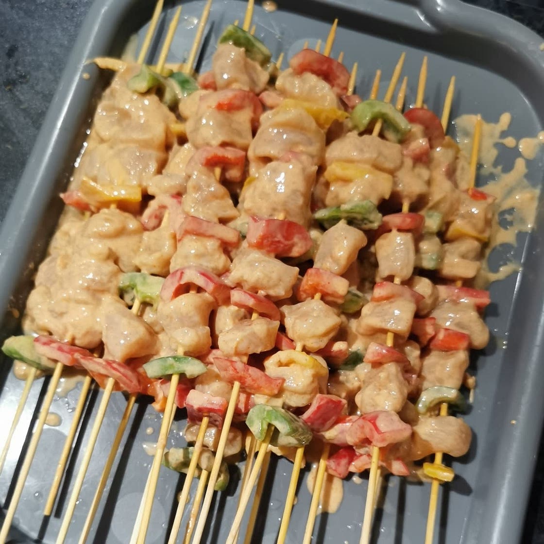Chicken shish kebabs
