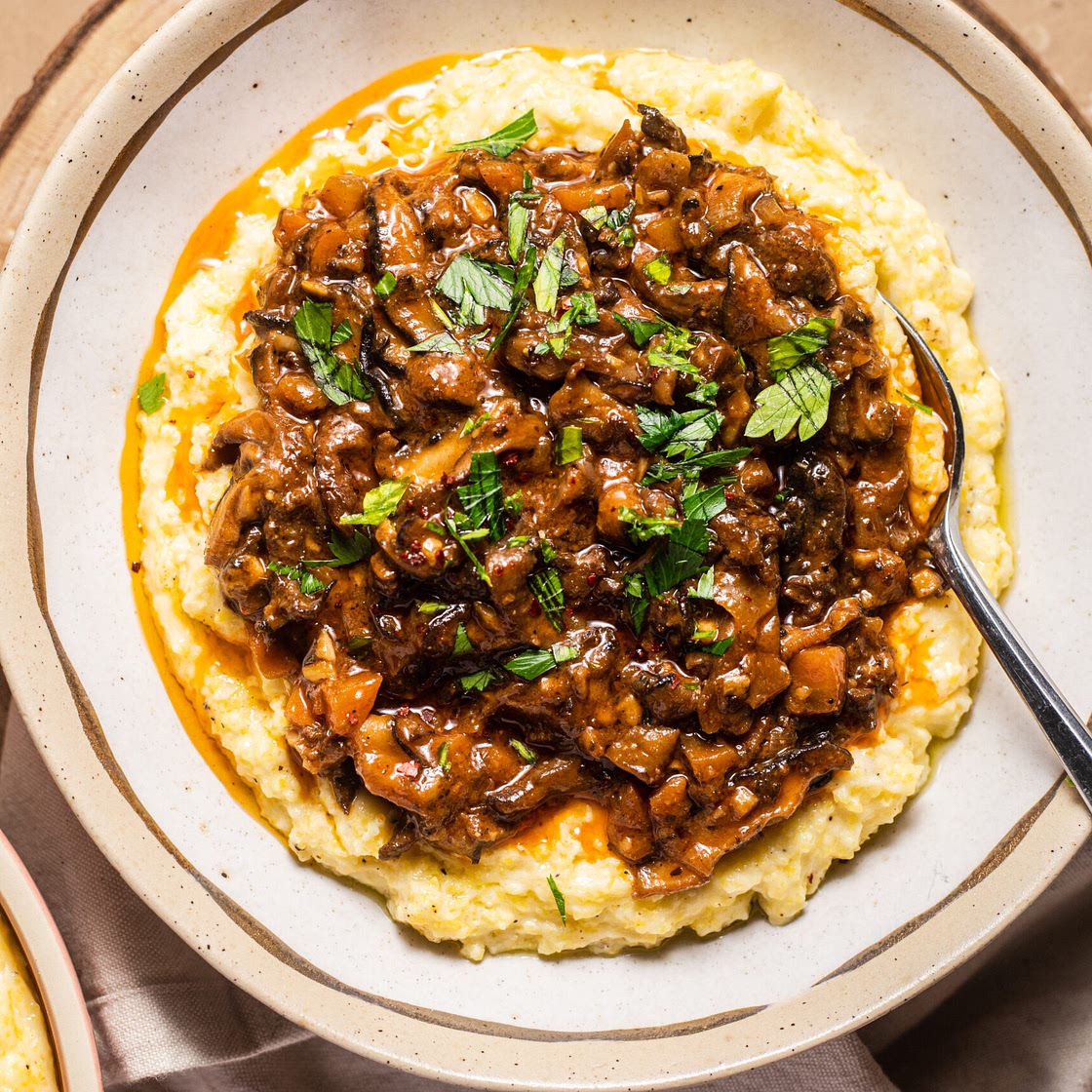 Mushroom Bourguignon Recipe