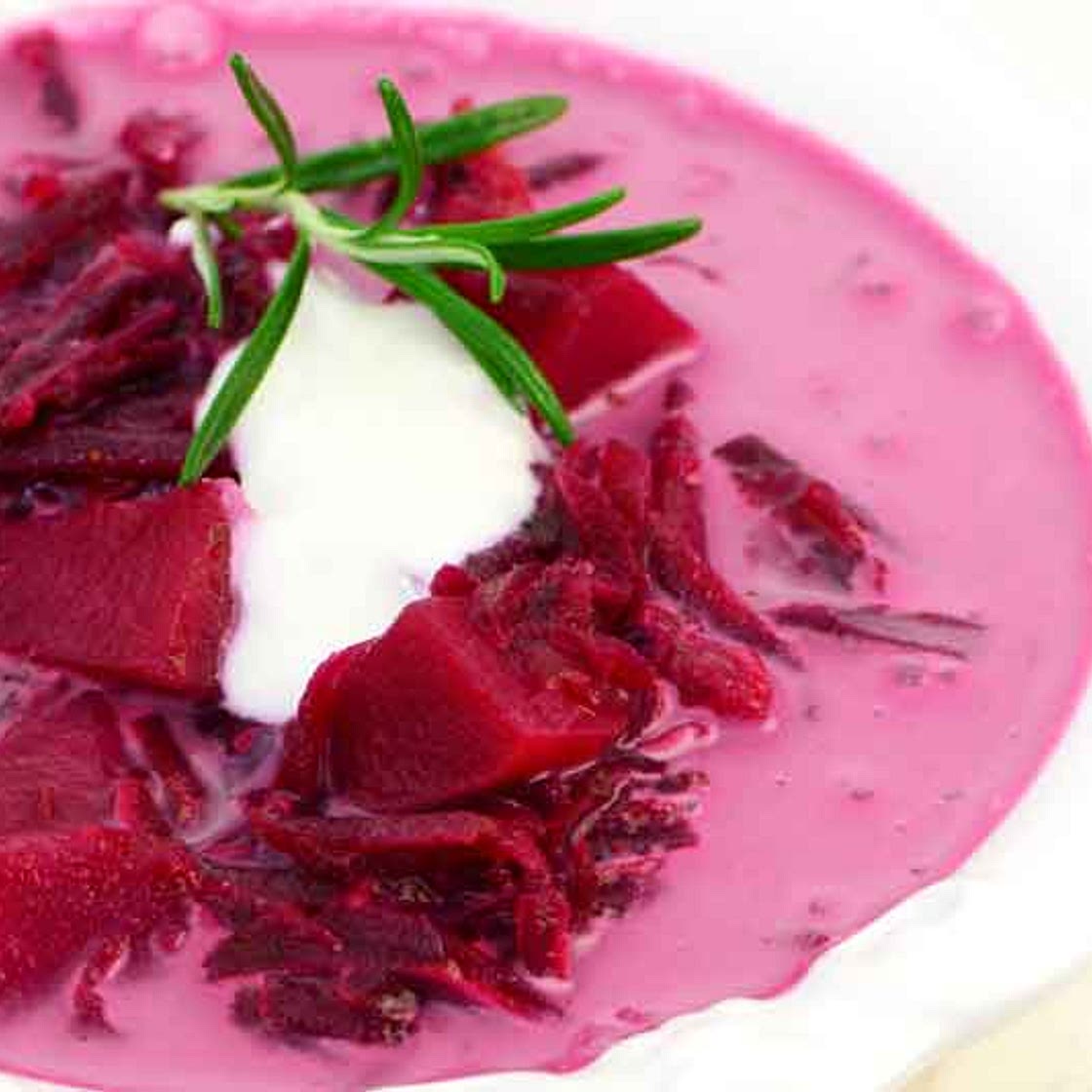 Soupe à la betterave