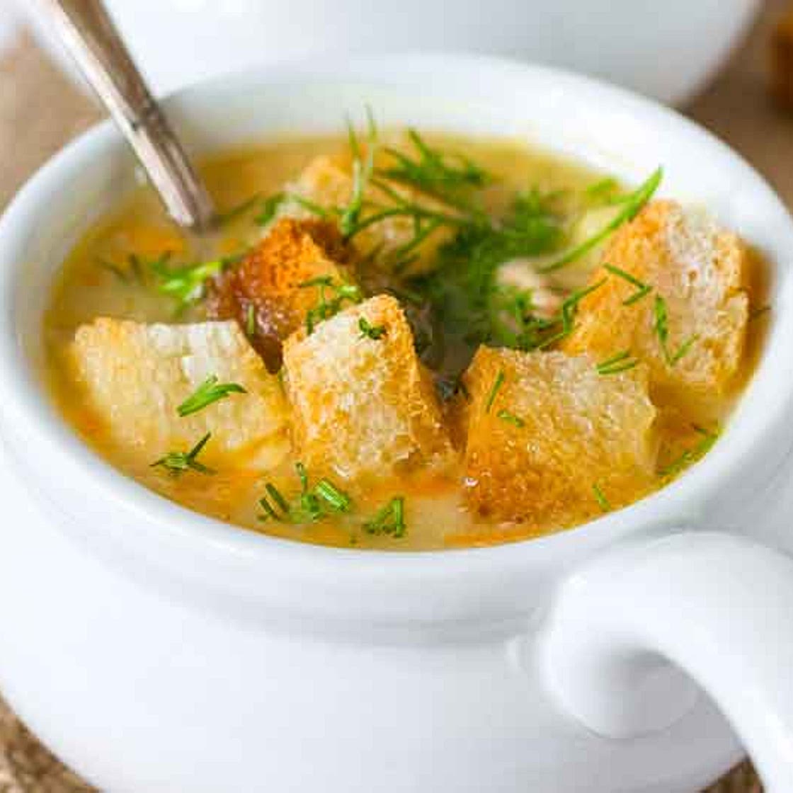 Soupe de légumes variés