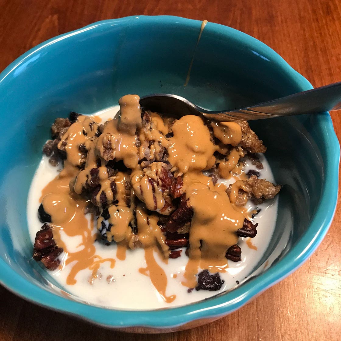 Blueberry Pecan Baked Oatmeal