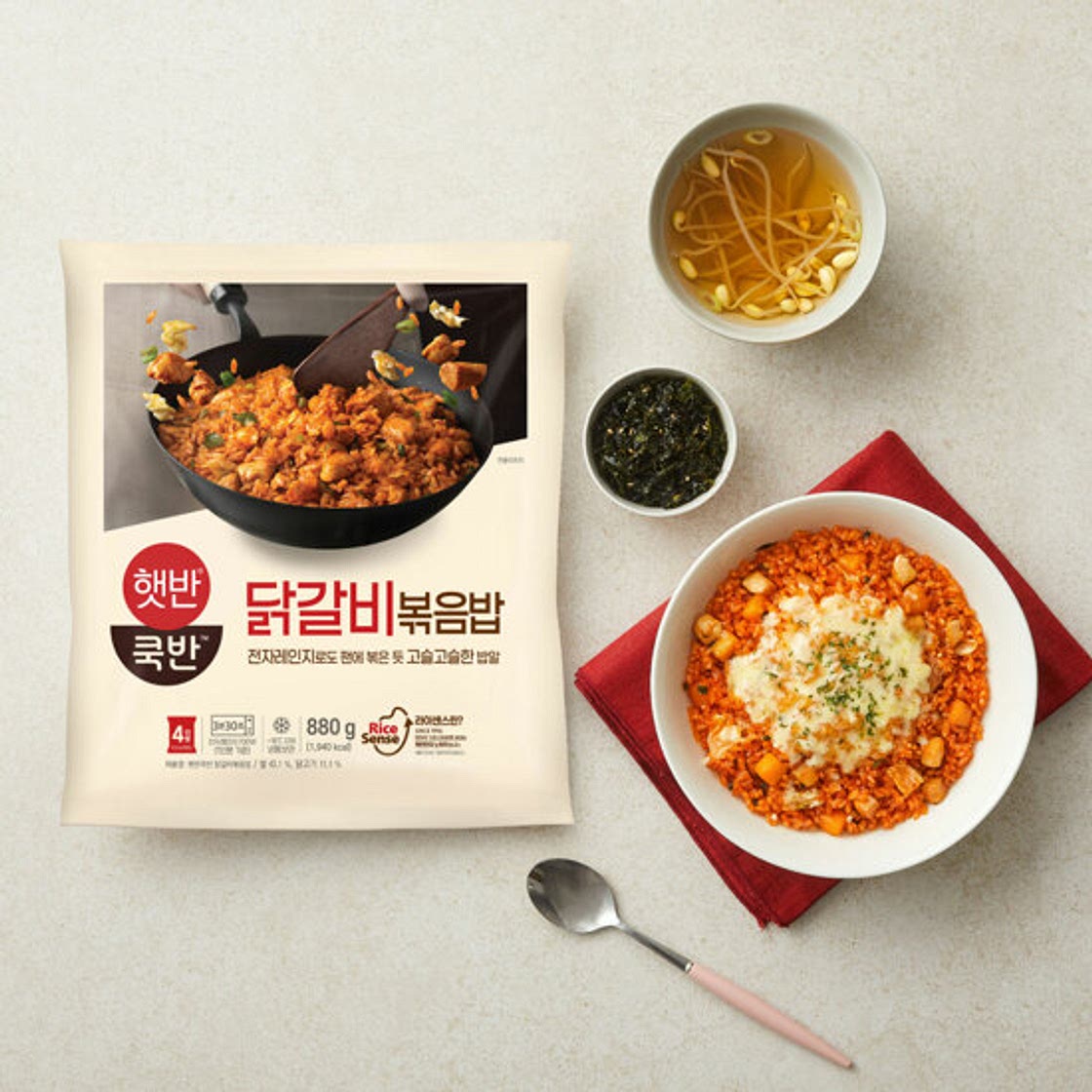 햇반 쿡반 닭갈비 볶음밥(700W)