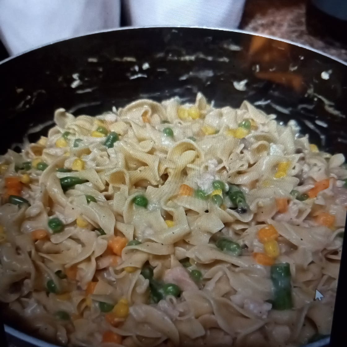 Chicken Pot Pie Pasta