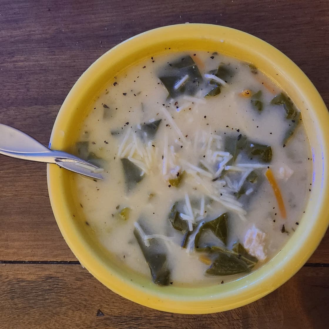 Creamy White Bean & Kale Soup