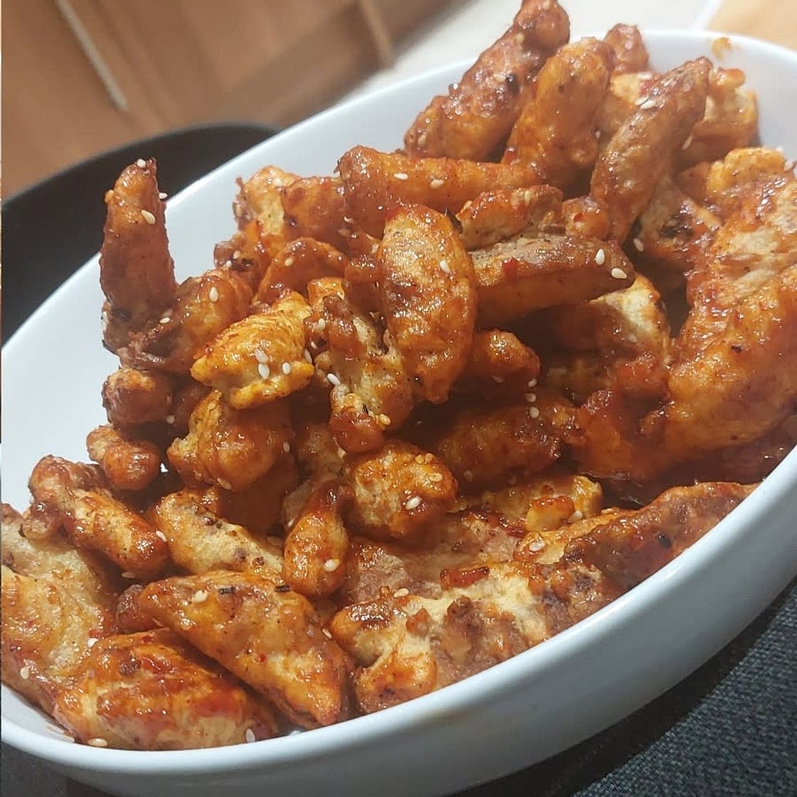 Crispy Honey Chilli Potatoes