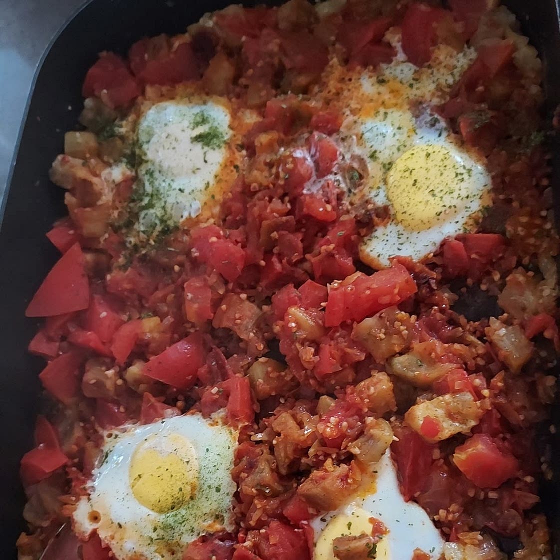 The best eggplant shakshuka