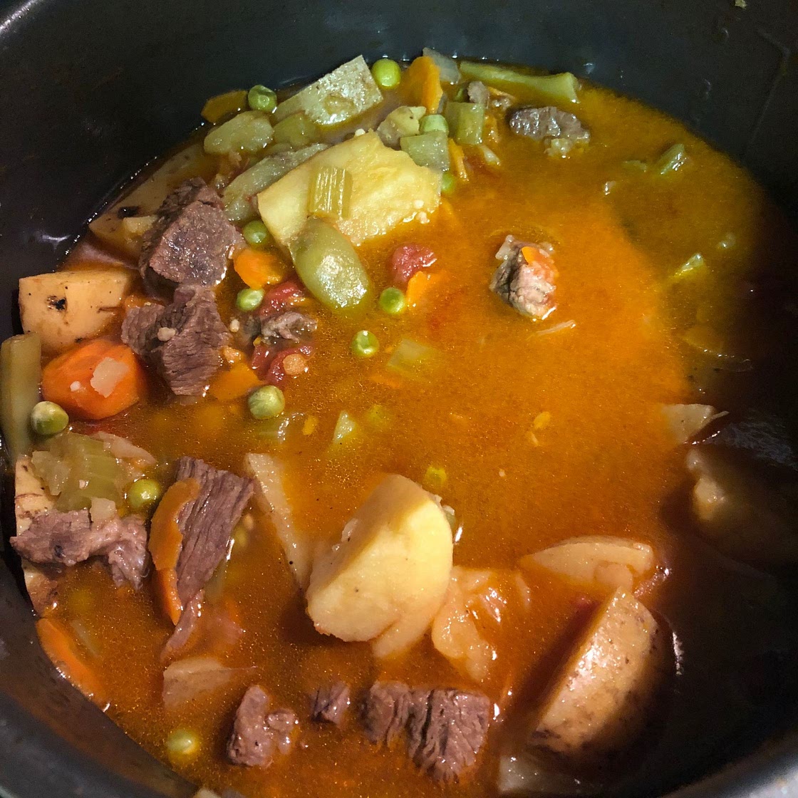 Instant Pot Vegetable Beef Soup