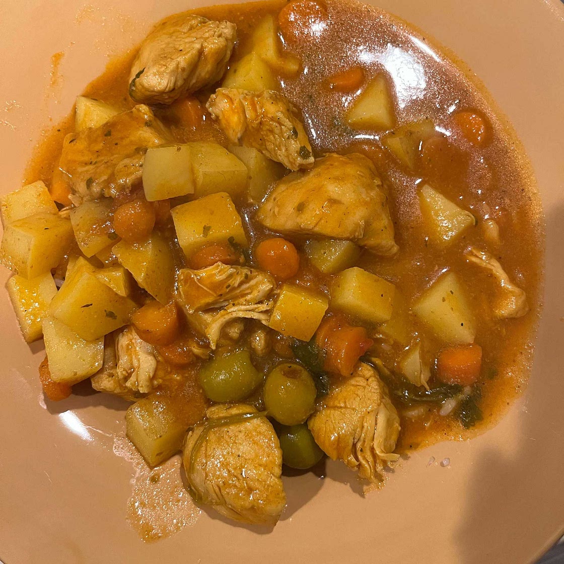 Puerto Rican Pollo Guisado (Stewed Chicken)