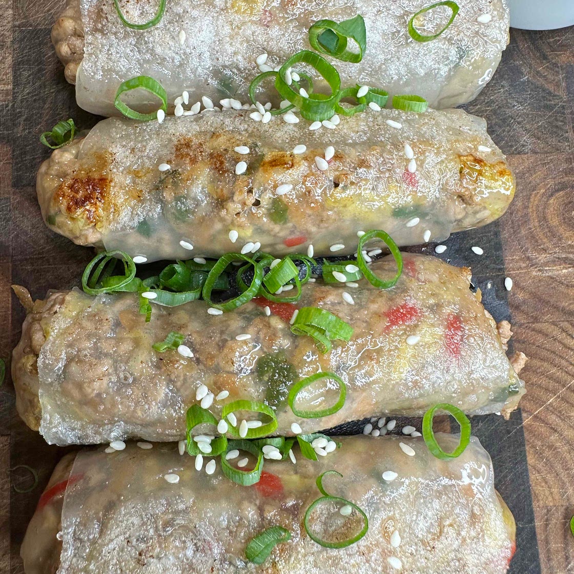 Fried Rice Paper Rolls 