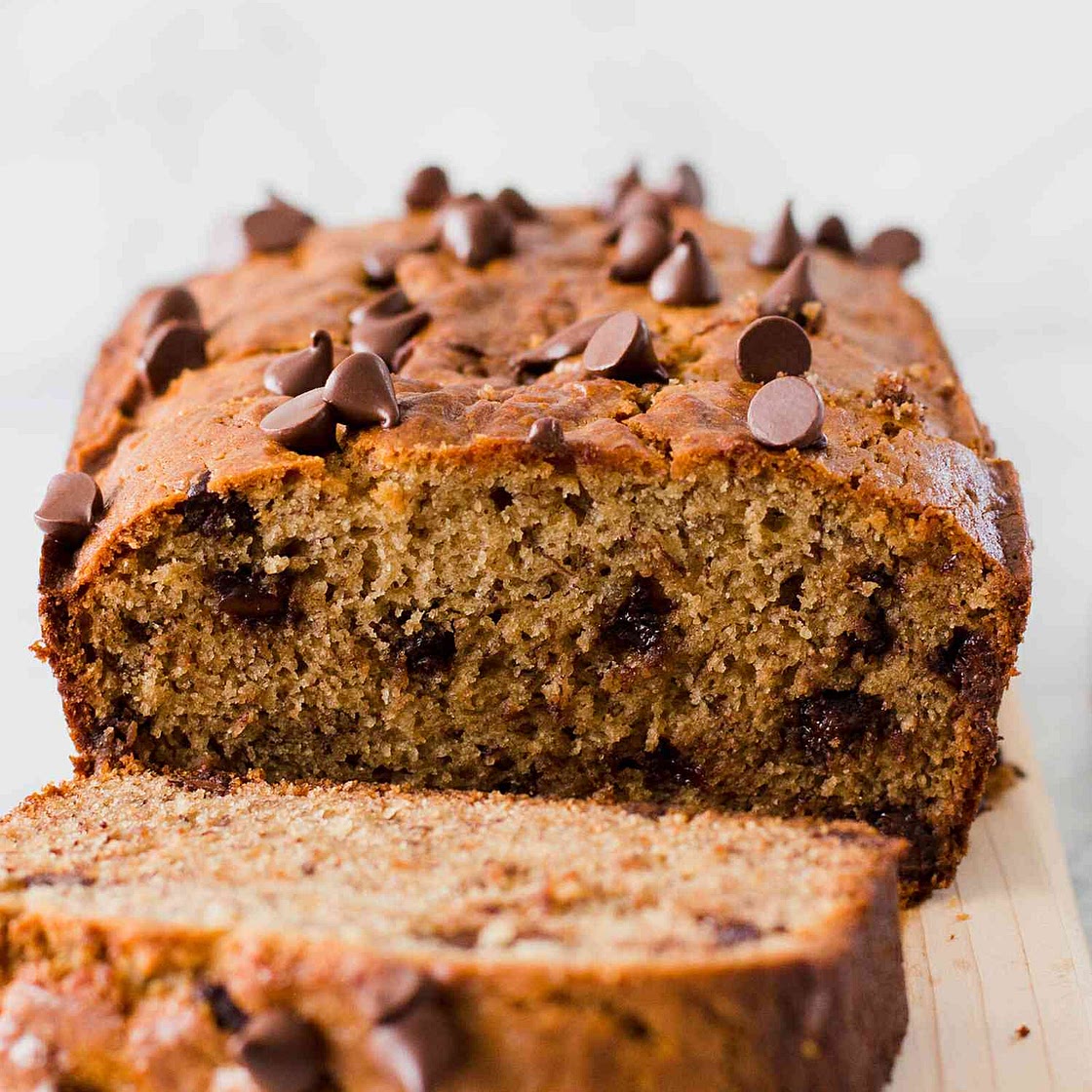 Peanut butter banana bread