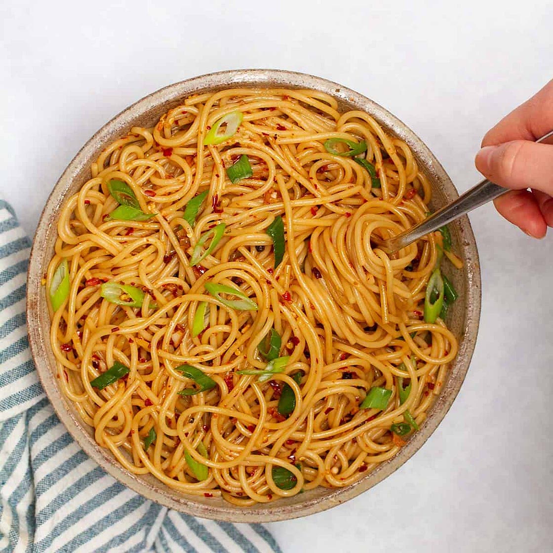 Garlic Chili Noodles