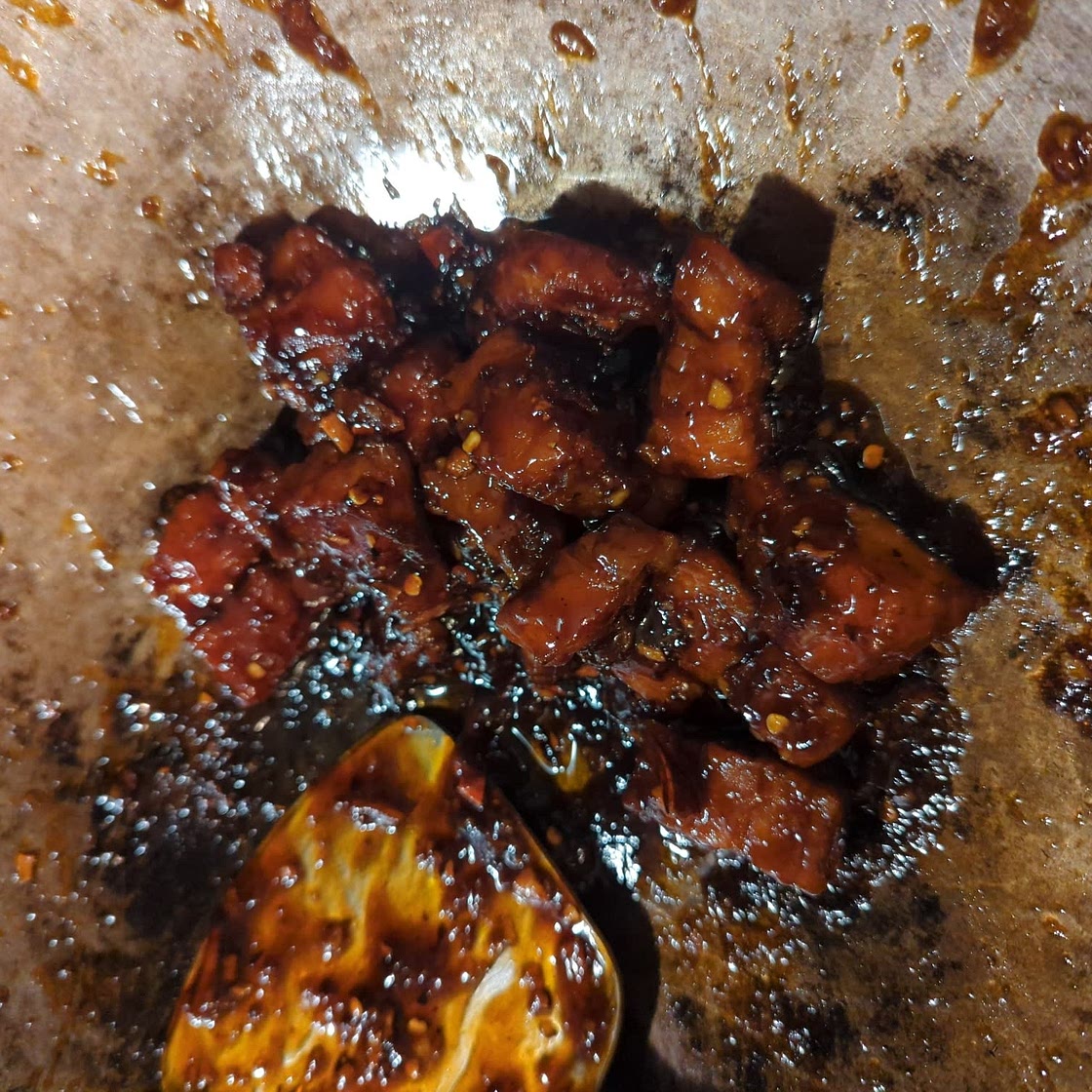 Chinese Sticky Pork Belly Bites