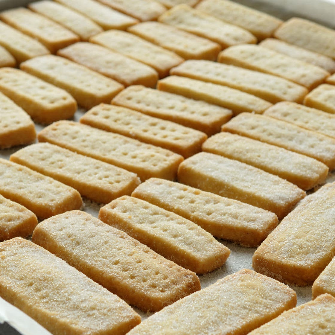 Shortbead biscuits (galletitas inglesa para el té)