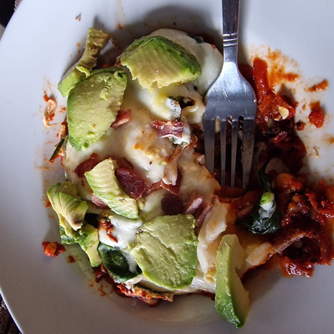 Southwest-Style Shakshuka with Avocado, Epazote, Pinto Beans - Taste With The Eyes