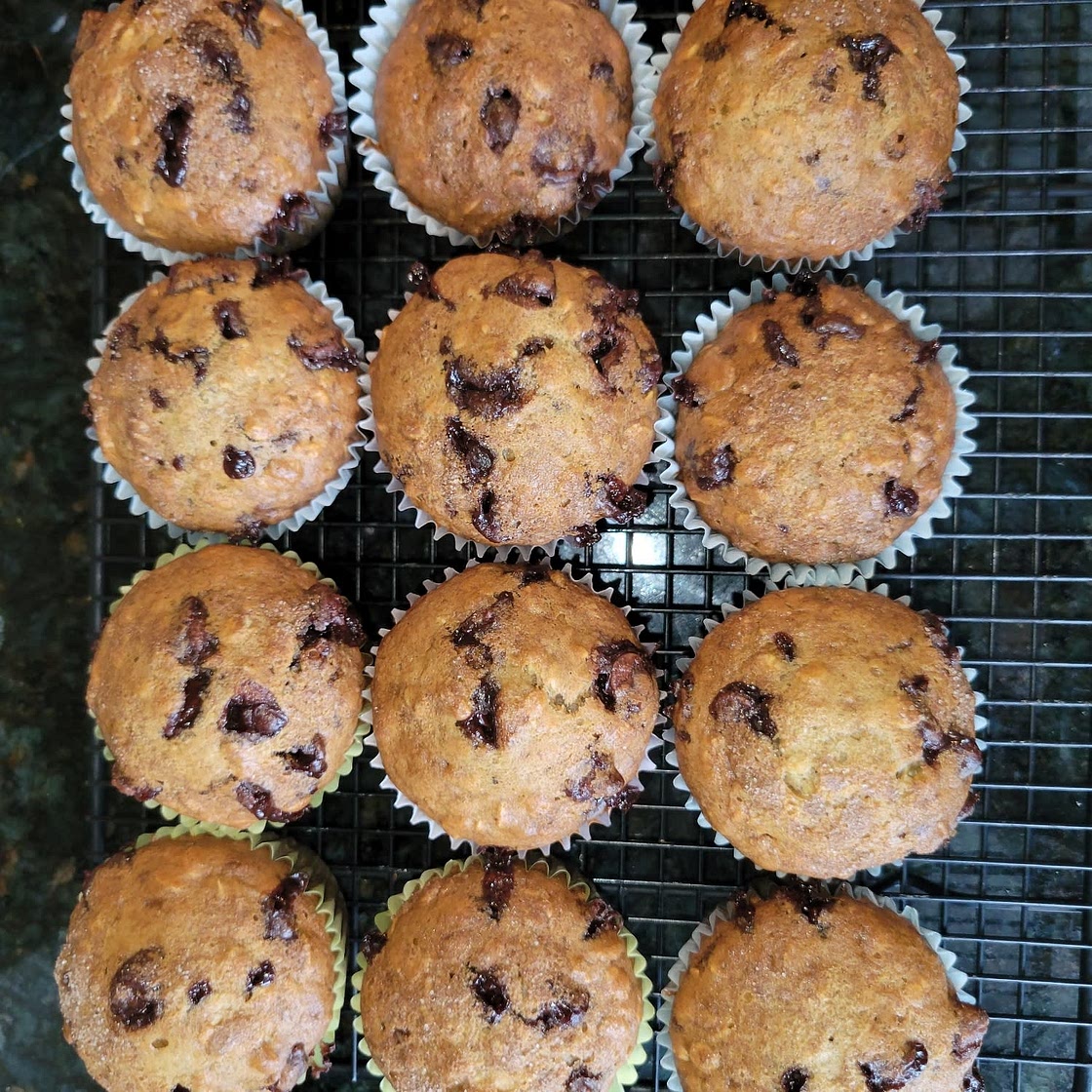 Banana Oatmeal Muffins