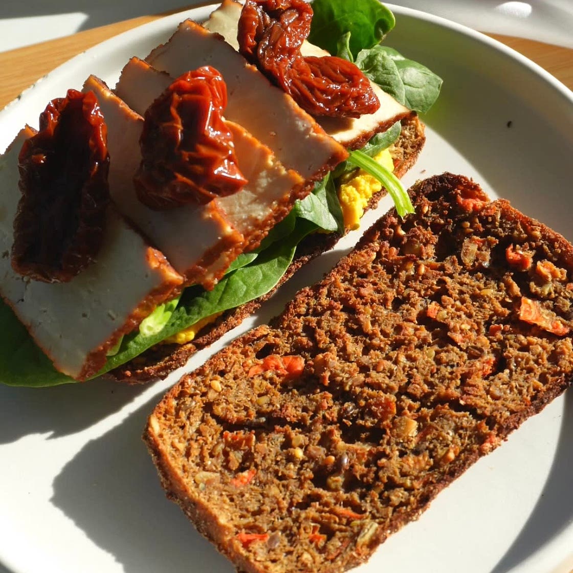 High-Protein vegan Sandwich
