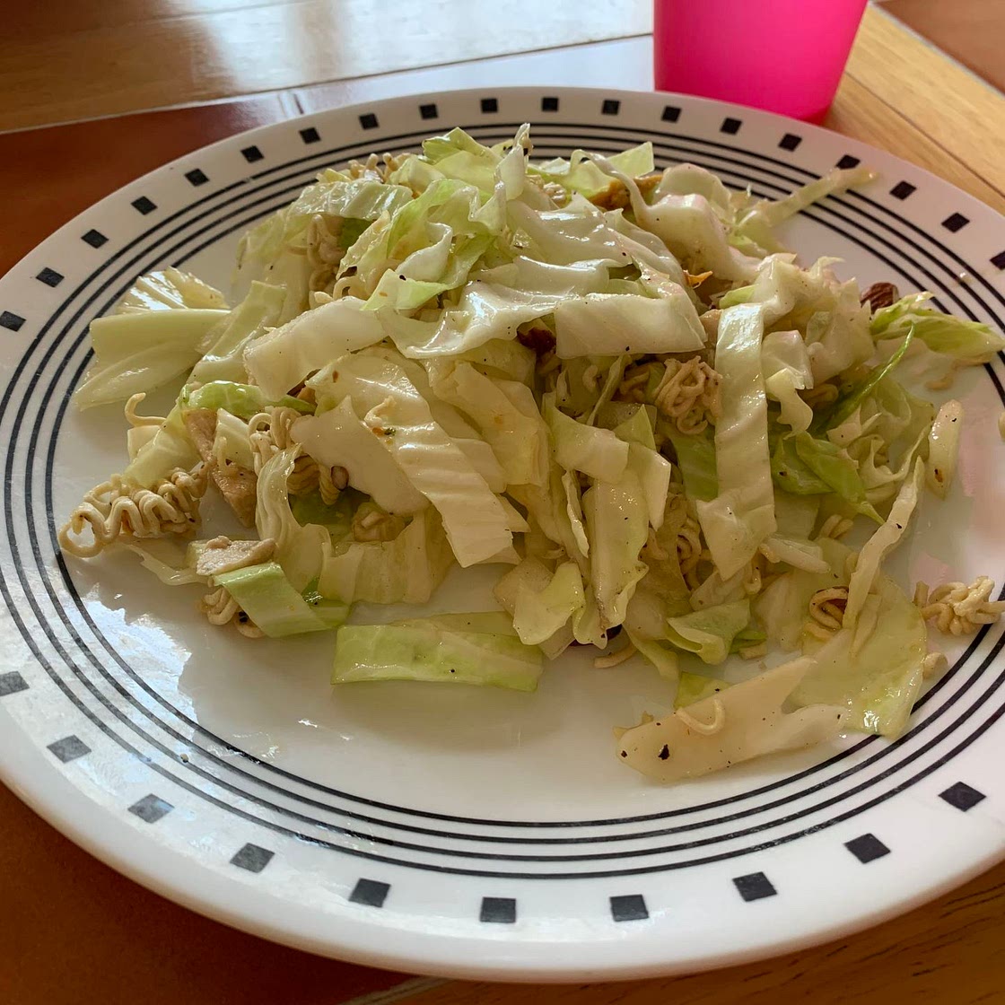 Oriental Inspired Cabbage Salad