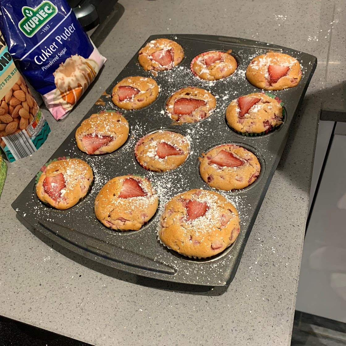 Strawberry Muffins