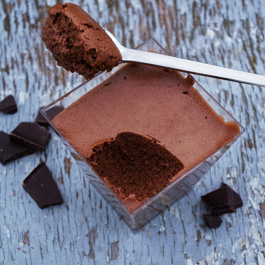 3-Ingredient Chocolate Mousse
