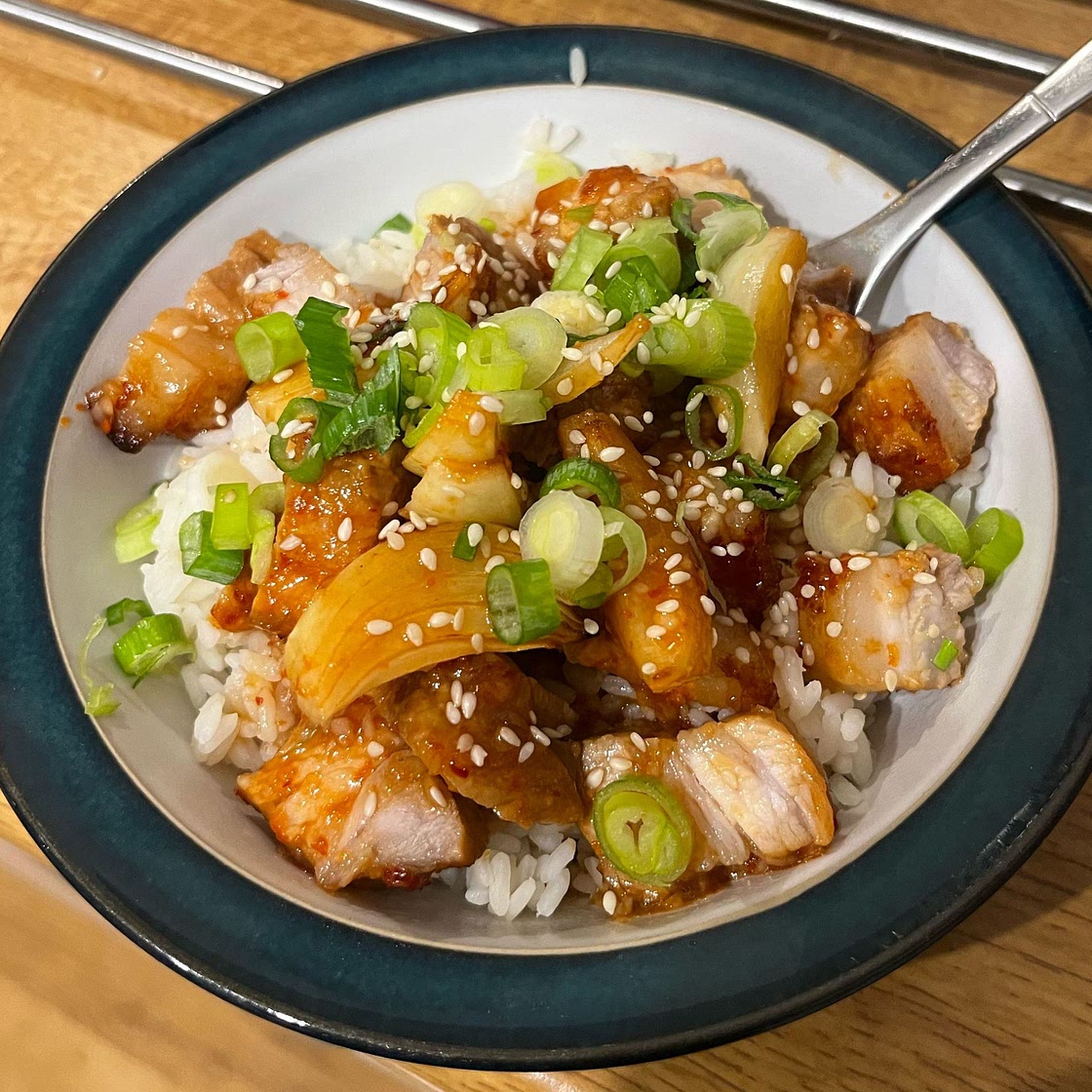 Fried Sticky Ribs