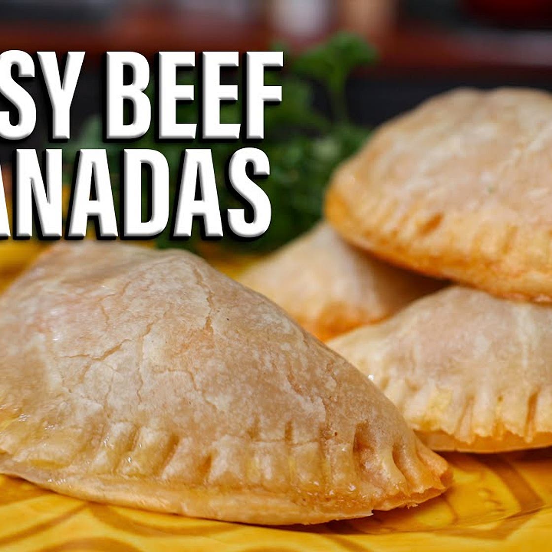 Cheesy Beef Empanadas