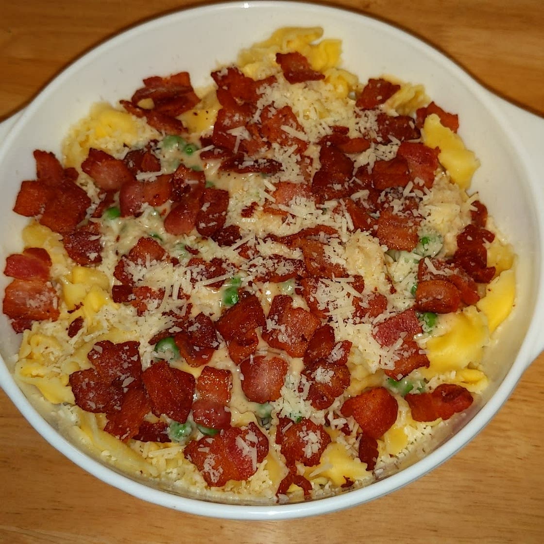 Easy Tortellini Carbonara