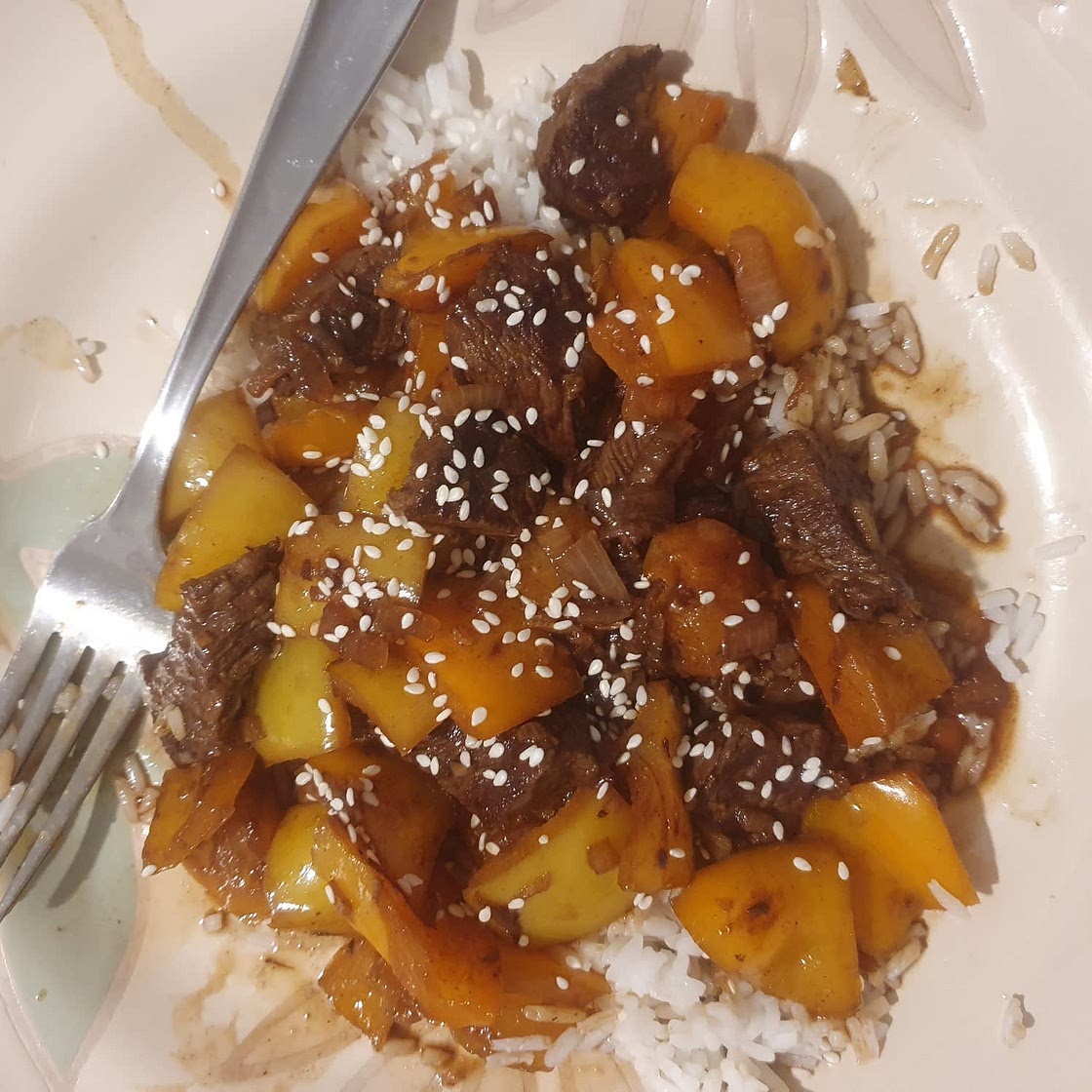 Quick Beef Pepper Steak Meal Prep