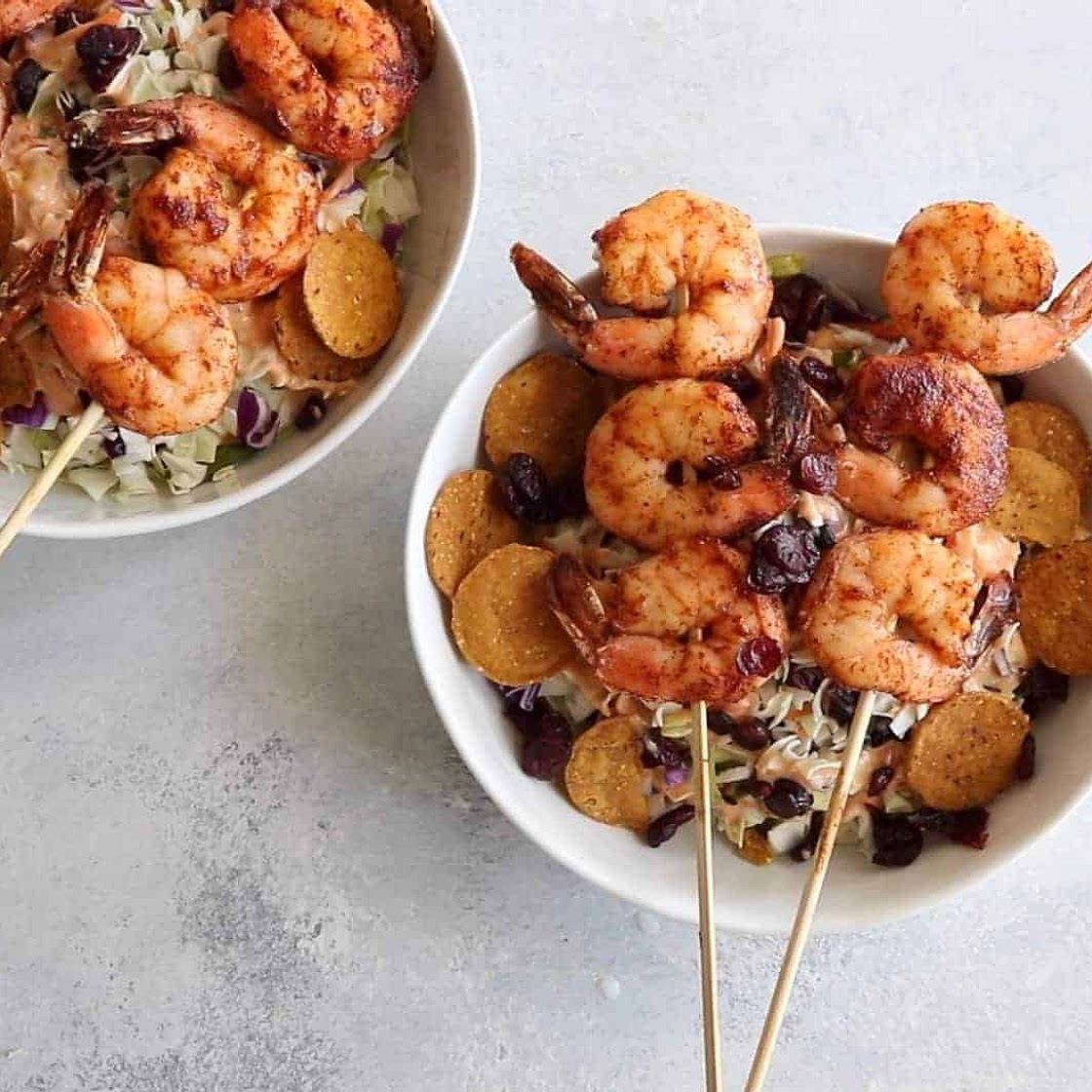 BBQ Shrimp Salad