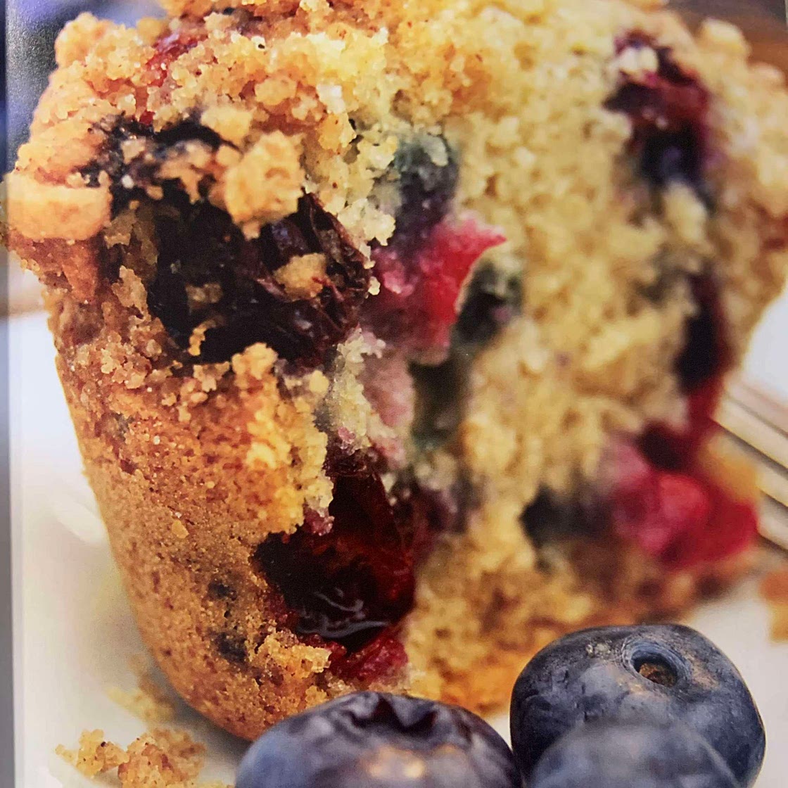 Blueberry Crumb Muffin
