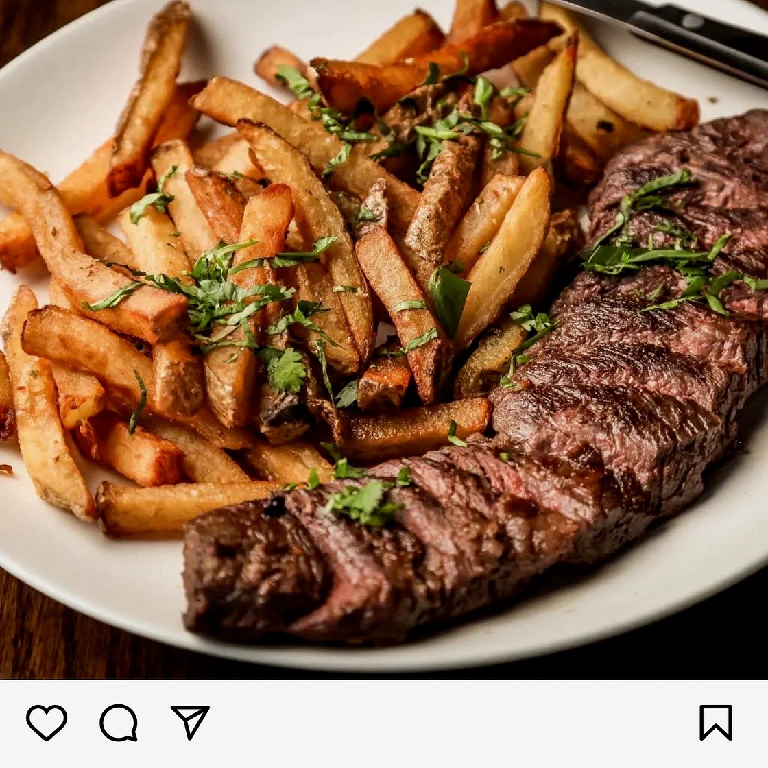 Steak and fries 