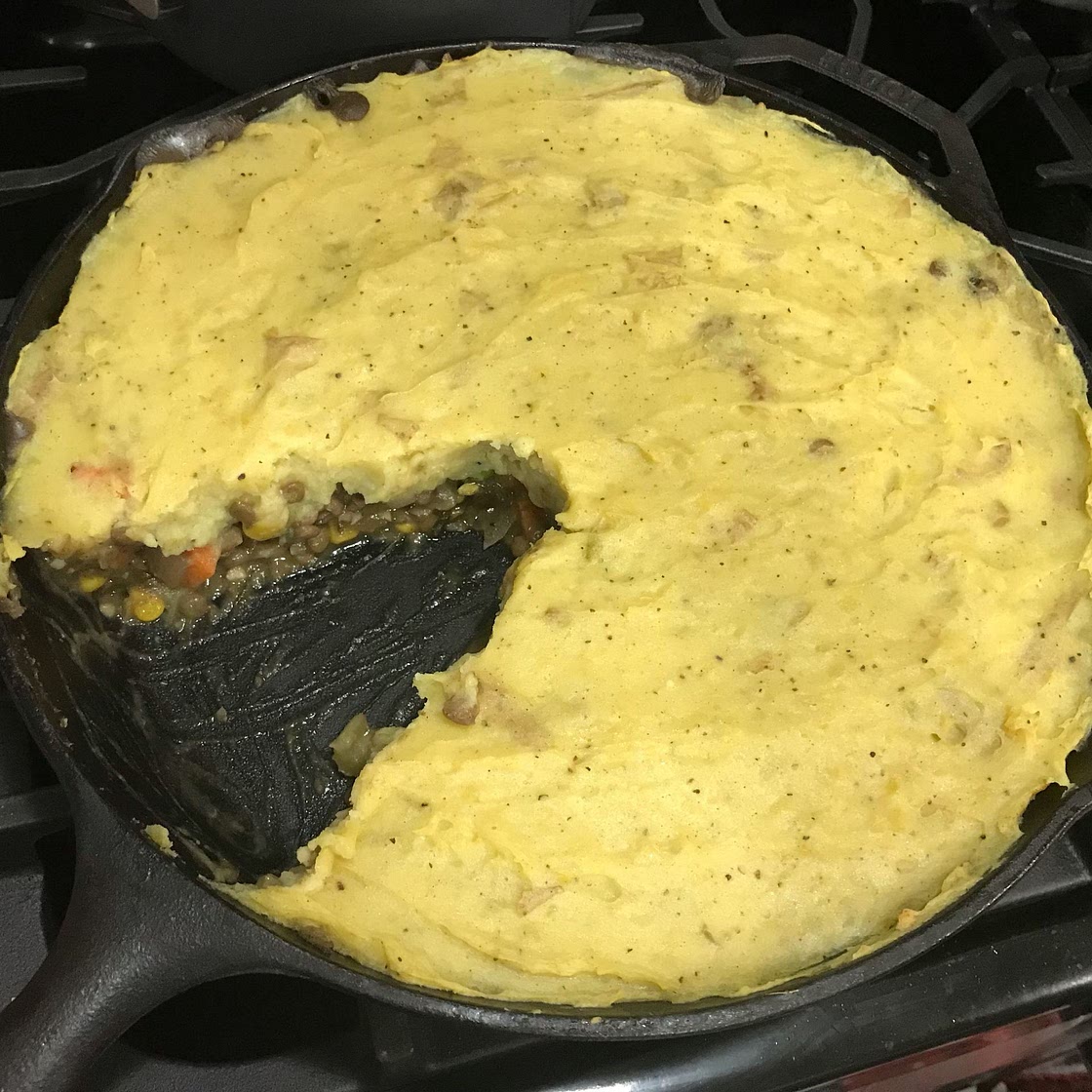 Indian Vegetarian Shepherds Pie
