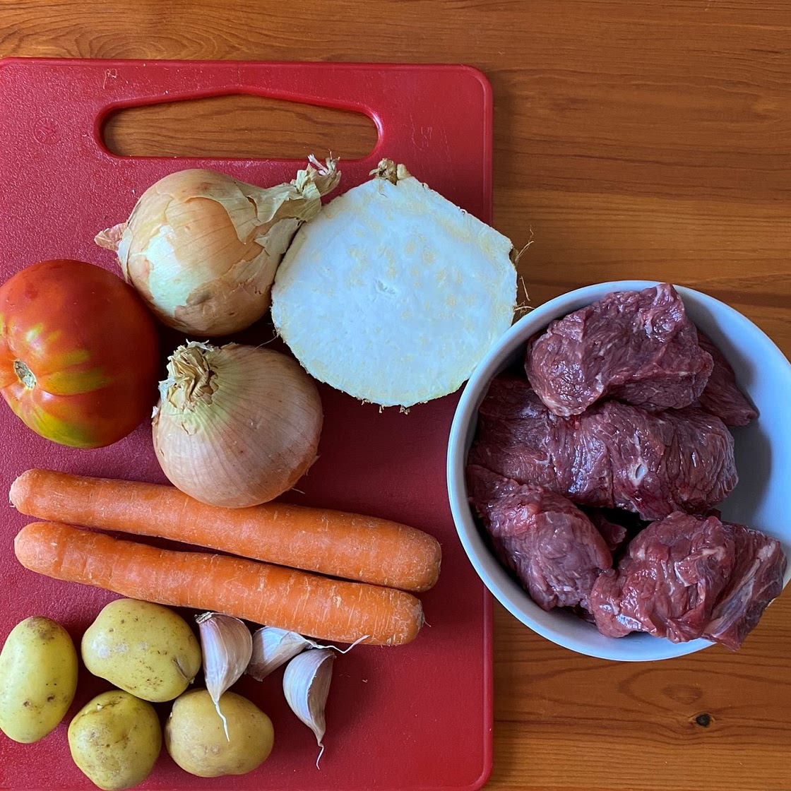 Hungarian goulash soup